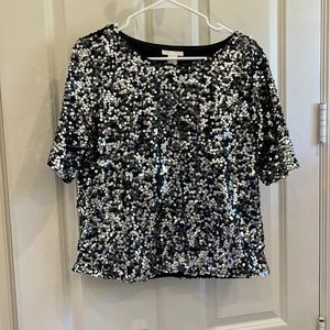 Sequin top
